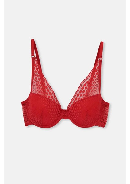 Kadın Gınger Dantelli Boş Cup Sütyen Takım fiyatları