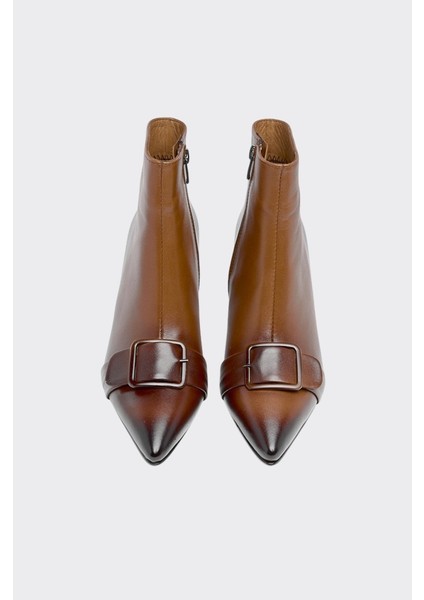 Tokalı Hakiki Deri Kadın Bot modelleri