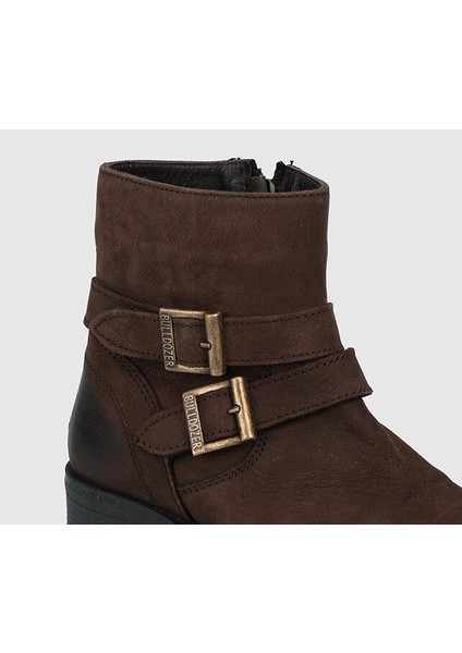 Kahve Deri Kadın Bot indirimleri