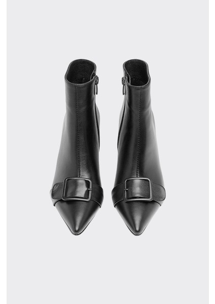 Tokalı Hakiki Deri Kadın Bot modelleri