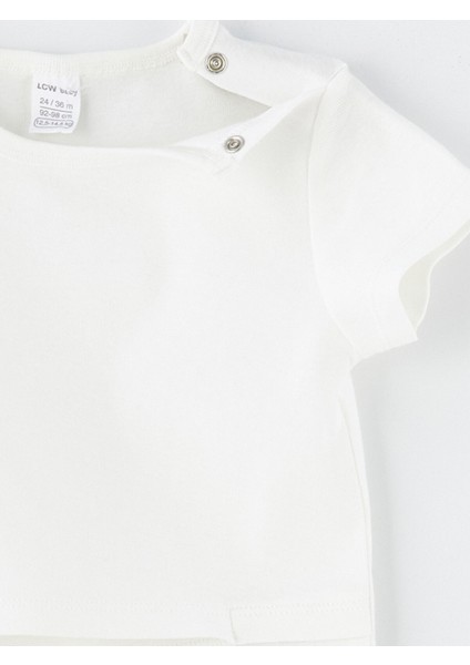 Yeni Sezon Bisiklet Yaka Kısa Kollu Basic Erkek Bebek Çıtçıtlı Bodysuit indirimleri