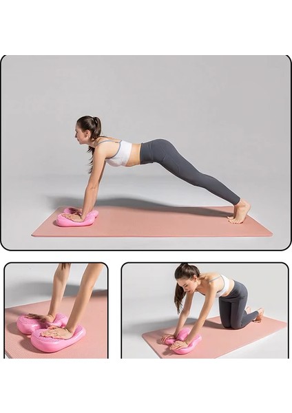 Ezere Ayak Denge Pedalı Egzersiz Aleti Ev Fitness Için Şişme Mini STEPPER-(1903) modelleri