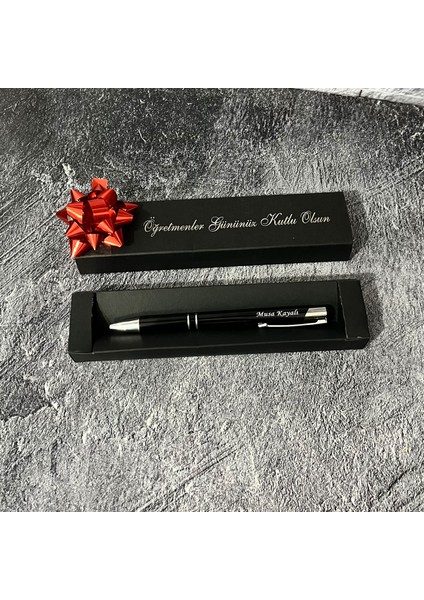 Isme Özel Metal Tükenmez Kalem Isimli / Öğretmen / Öğretmenler Günü Hediyesi / Öğretmene Hediye / Baba / Avukat 24 Kasım modelleri