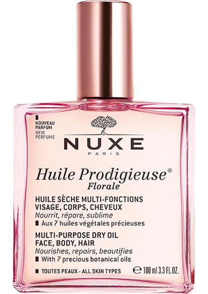 Huile Prodigieuse Florale 100 ml Çiçeksi Vücut Yağ