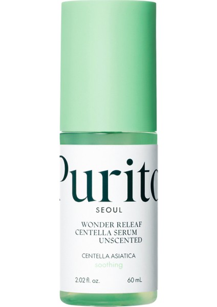 Wonder Releaf Centella Serum Unscented Bariyer Koruyucu Stres Karşıtı Centella ve Peptit Cilt Serumu 60 ml