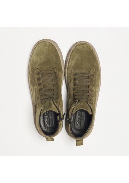 Erkek Bot OG-2183 John May 1958 Haki Yarma Süet