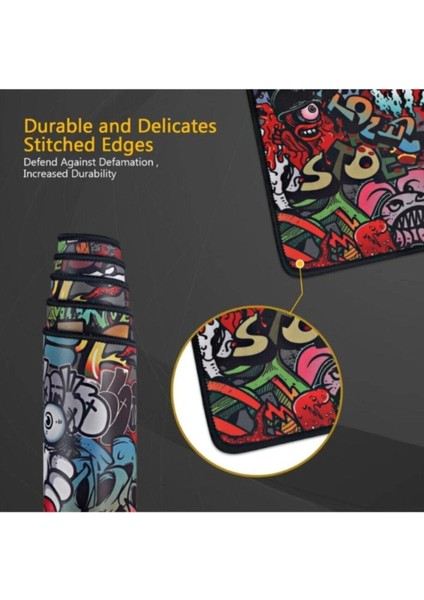 Paint 90 x 40 cm Dikişli Kaydırmaz Mouse Pad indirimleri