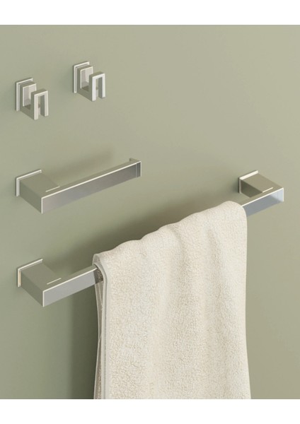 S-Cube Havluluk, Uzun, 49.7 cm - Krom fiyatları
