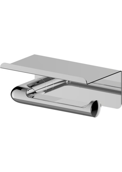 La Tuvalet Kağıtlık, Etajerli - Krom