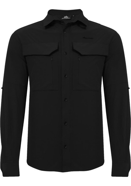 Natriks Uzun Kollu Erkek Gömlek Siyah (600702)
