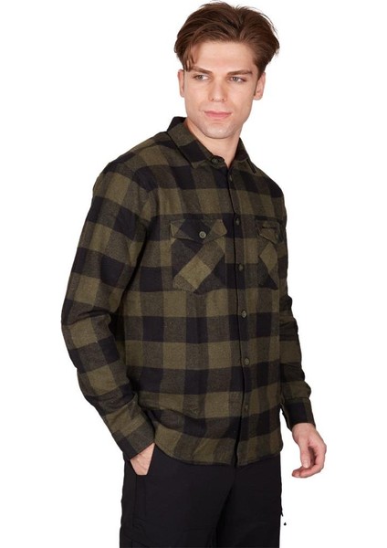 Felder Erkek Ekose Outdoor Gömlek Haki (600601) modelleri