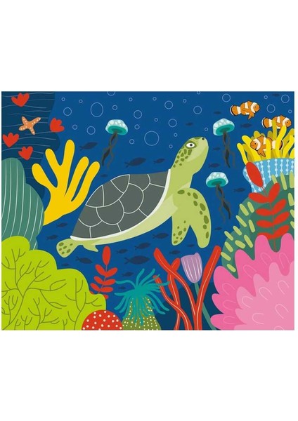 Küçük Sanatçının Etkinlik Seti - Okyanus Kazıma Kartları fiyatları