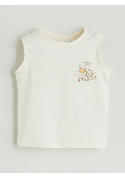 Yeni Sezon Winnie The Pooh Baskılı Erkek Bebek Atlet 2'li indirimleri