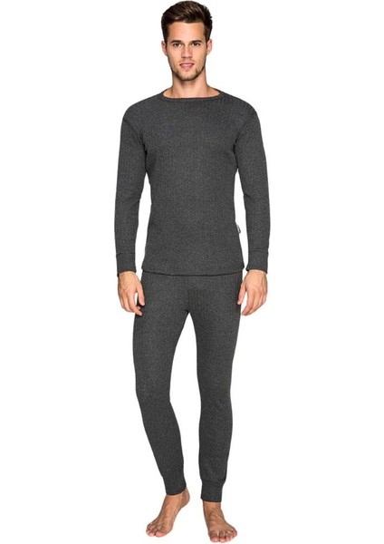 Yetişkin Termal Içlik Set - Thermoform - Soft Unisex - Antrasit modelleri