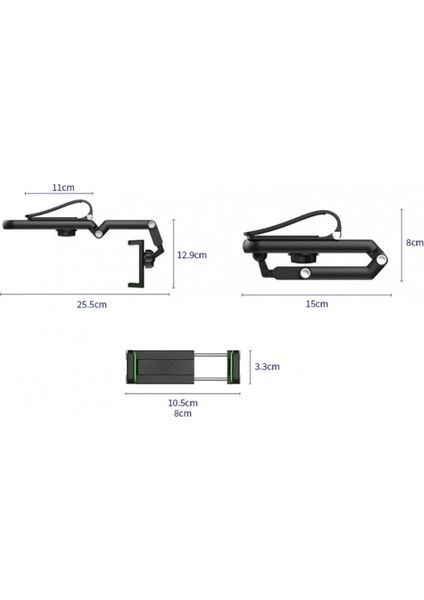 1080° Dönebilen Çok Fonksiyonlu Telefon Tutucu modelleri