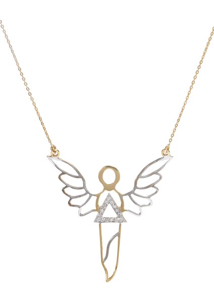 Pırlanta Detaylı Kadın Altın Kolye fiyatları