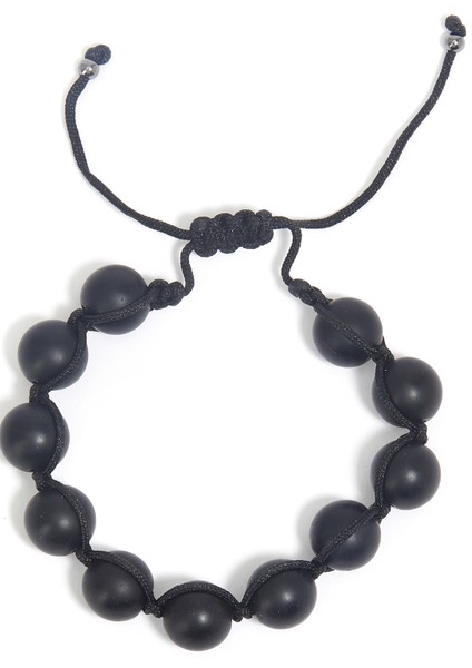 Onix Taşlı Kadın Altın Bileklik