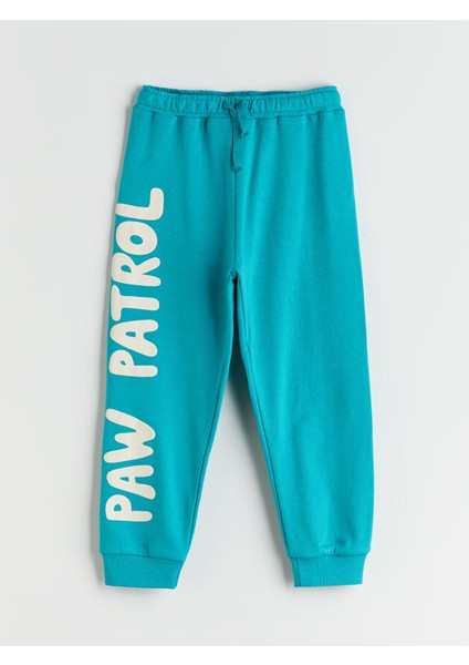 Yeni Sezon Beli Lastikli Paw Patrol Baskılı Erkek Çocuk Jogger Eşofman Altı