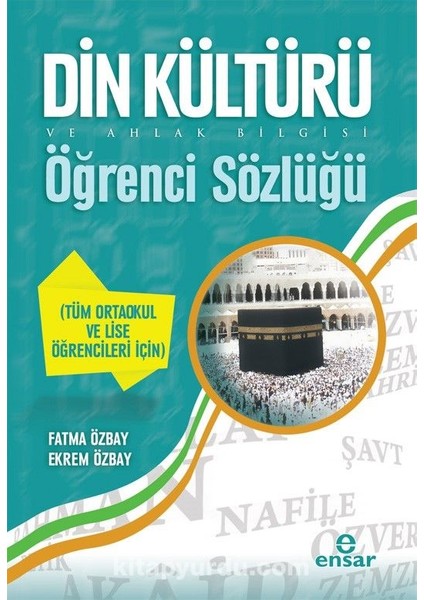 Din Kültürü ve Ahlak Bilgisi Öğrenci Sözlüğü