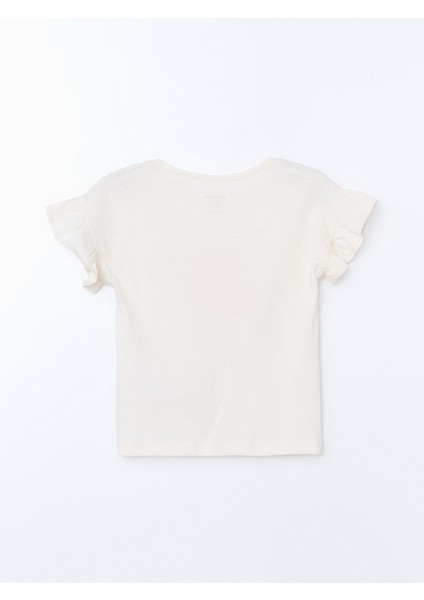 Yeni Sezon Bisiklet Yaka Baskılı Kız Bebek Pijama Takımı fırsatları