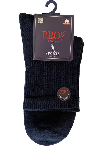 14013 Havlu Erkek Patik Çorabı Koyu Lacivert 41-44