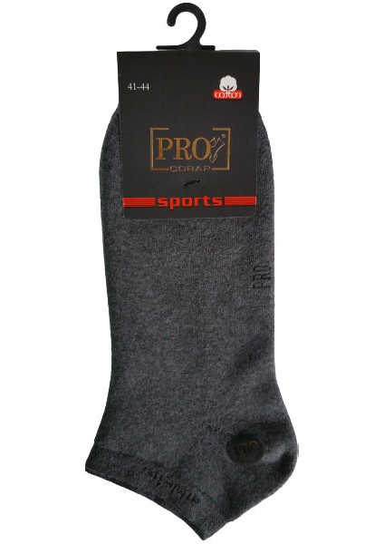 14003 Atletıch Havlu Erkek Patik Çorabı Gri 41-44