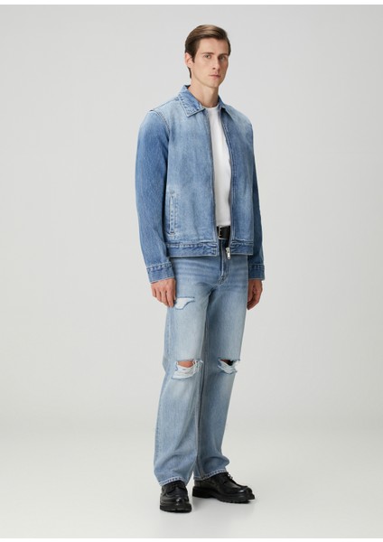 Harrington Açık Mavi Denim Mont fiyatları