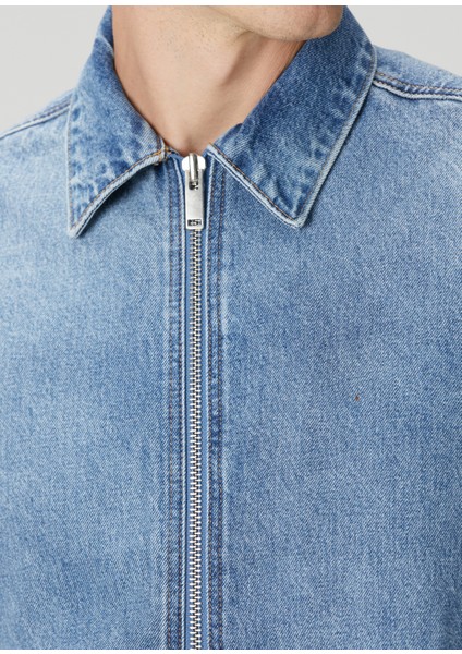 Harrington Açık Mavi Denim Mont indirimleri