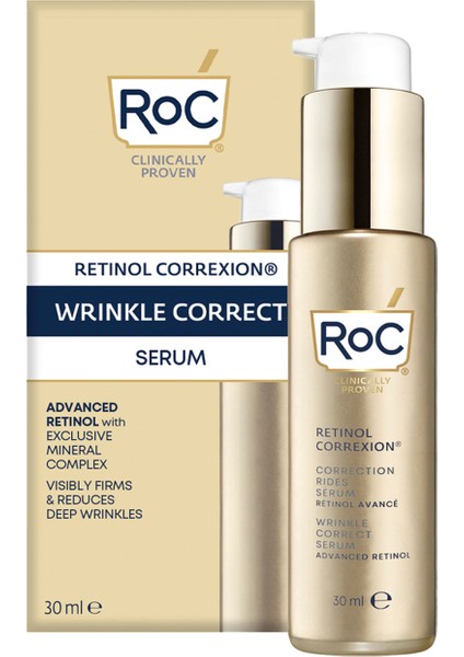 Retinol Correxion Wrinkle Correct Kırışıklık Karşıtı Cilt Serumu 30 ml