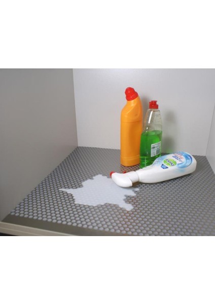 ALMITAL 48 cm x 1 mt. Evye Altı Su Tutucu - KOYU GRİ - SUNİ DERİ - KOKU YAPMAZ