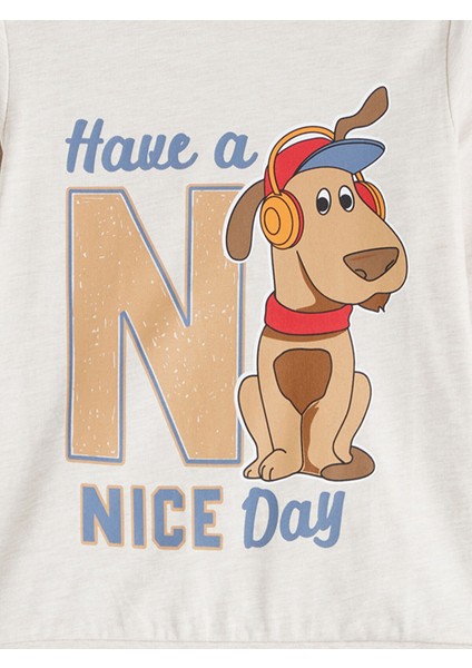 Yeni Sezon Baskılı Erkek Çocuk Pijama Üst modelleri