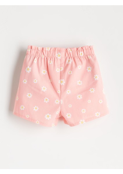 Yeni Sezon Çiçekli Kız Bebek Tişört ve Şort 2'li indirimleri