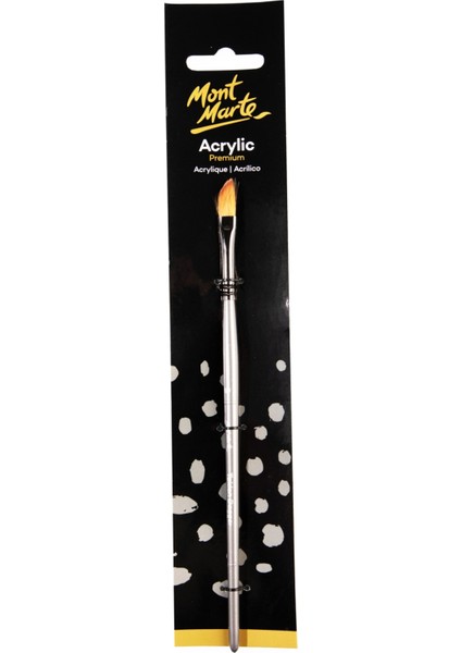 mm Sanatçı Akrilik Fırçası Premium Taklon Hançer 1/8