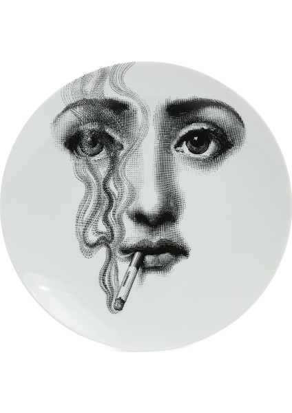 Tema E Variazioni Beyaz Porselen Dekoratif Tabak