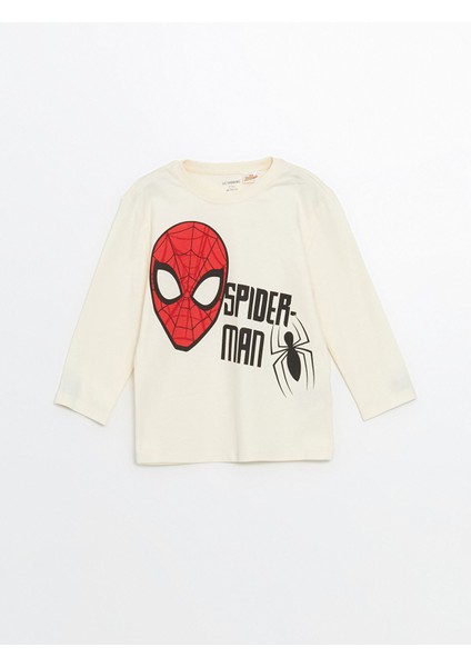 Yeni Sezon Bisiklet Yaka Erkek Çocuk Spider-Man Baskılı Tişört indirimleri