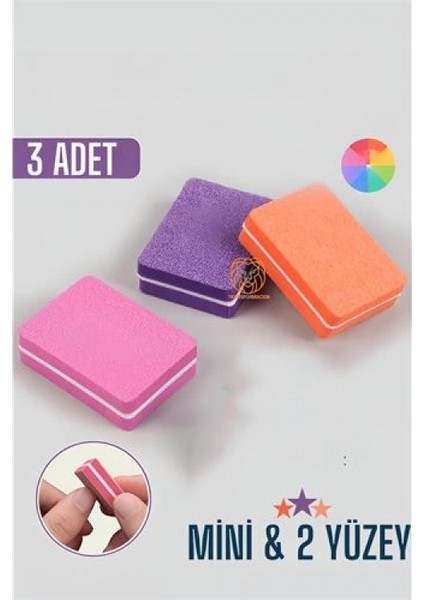 Mini Tırnak Törpüsü 100/180 Grid 3 Adet