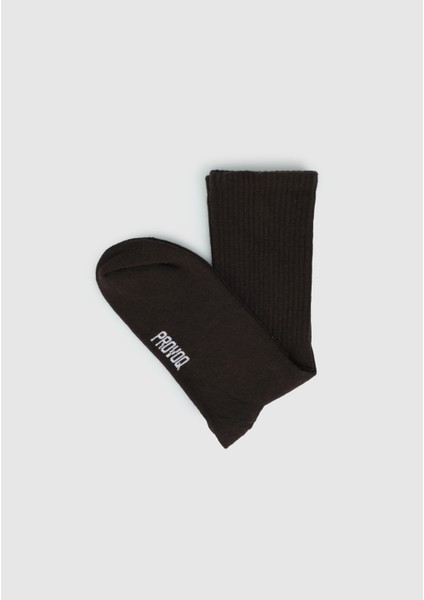 Kahve Provoq Çorap Kahve Uzun Çorap modelleri