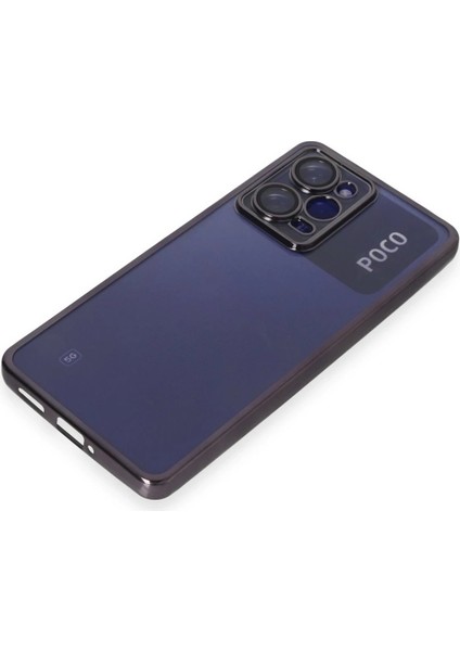 Newface Xiaomi Poco X5 Pro 5g Kılıf Razer Lensli Silikon - Mor fırsatları