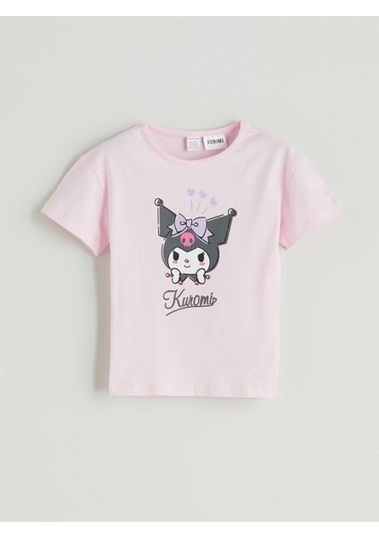 Yeni Sezon Kuromi Baskılı Kız Bebek Tişört ve Şort 2'li fiyatları