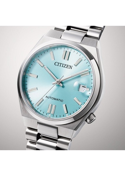 Tsuyosa NJ0200-50L Erkek Kol Saati | 37 Mm, Tiffany Blue Kadran, Otomatik Mekanizma fiyatları
