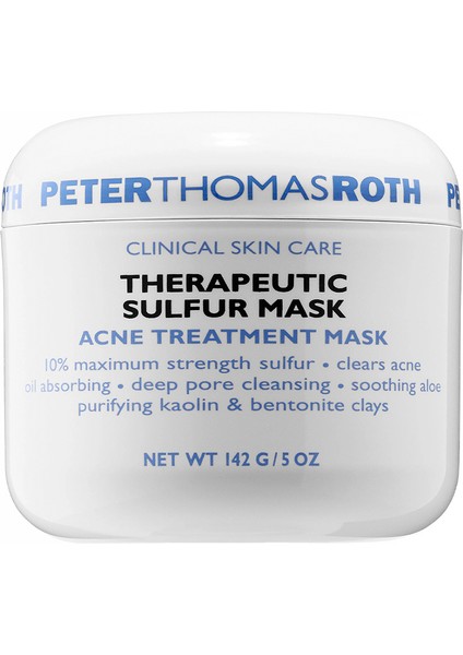 Therapeutic Sulfur Mask Acne Treatment Mask 142 gr