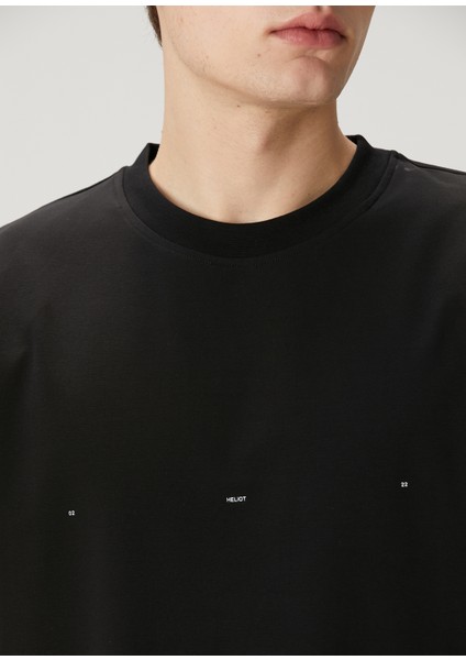 Siyah Logo Detaylı T-Shirt indirimleri