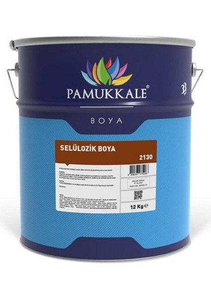 Selülozik Boya 12 kg Ral 7040 Gri