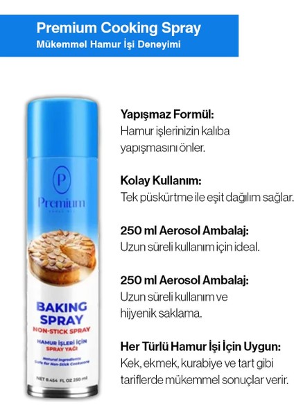Sprey Yağ Serisi, Zeytinyağı, Ayçiçek Yağı ve Hamur Işleri Sprey Yağ, 3 x 250 ml fırsatları