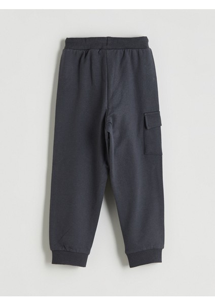 Yeni Sezon Beli Lastikli Basic Erkek Çocuk Eşofman Altı modelleri