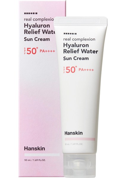 Hyaluron Relief Water Sun Cream- SPF50+ Pa++++ Tüm Cilt Tipleri Için Güneş Kremi 50 ml