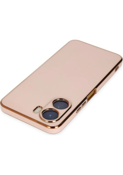 Newface Vivo Y16 Kılıf Volet Silikon - Pembe fırsatları