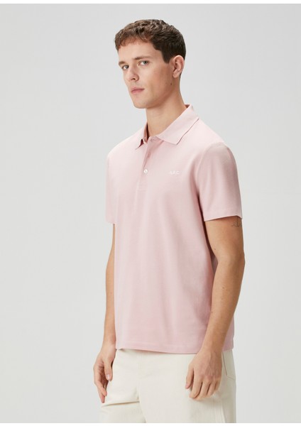 Pembe Polo Yaka T-Shirt modelleri