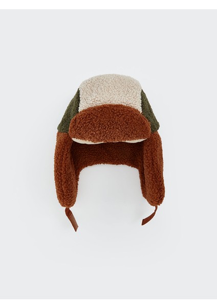 Yeni Sezon Içi Kürklü Erkek Çocuk Kar Şapkası