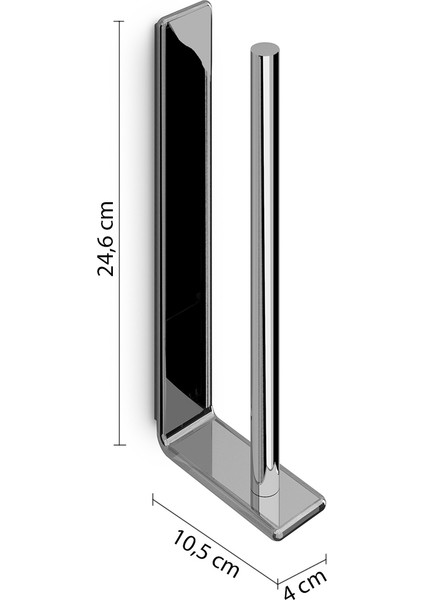 Il Giglio Tuvalet Kağıtlık, Yedek - Krom modelleri